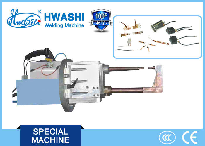 धातु के तार के लिए Hwashi कम वोल्टेज परिशुद्धता मिनी स्पॉट वेल्डिंग मशीन