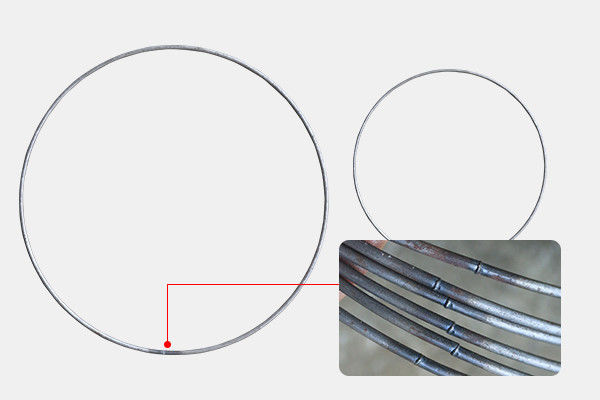 थ्री सेक्शन बट वेल्डिंग सिस्टम का उपयोग करता है 220V वेल्ड करने के लिए 0.8-1.2 मिमी एक परिपत्र स्थापना में बनाने के लिए