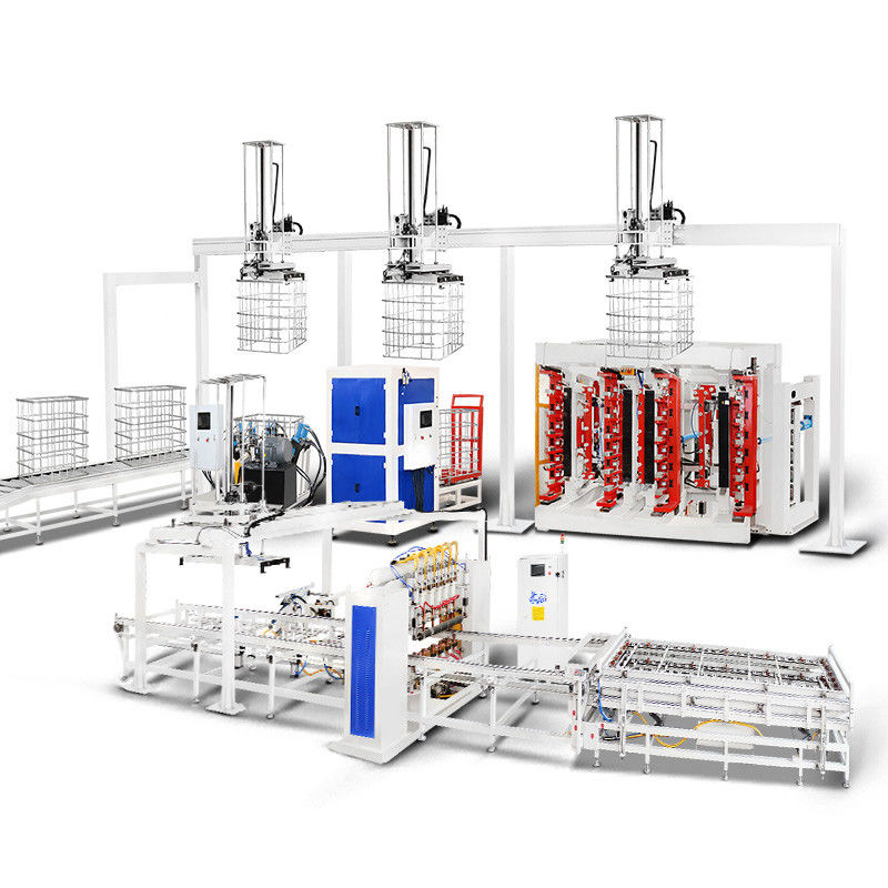 ह्वाशी फैक्ट्री आईबीसी ग्रिड,आईबीसी केज फ्रेम उत्पादन लाइन,आईबीसी केज फ्रेम लॉकिंग मशीन