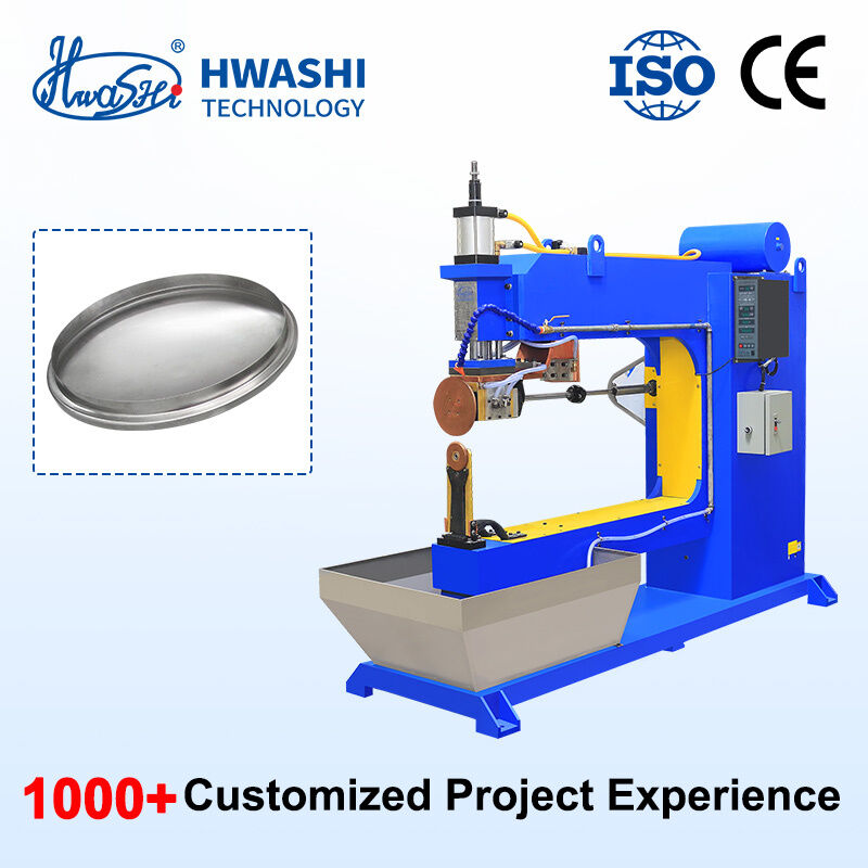 40000A आउटपुट करंट ऑटोमैटिक रोल वेल्डिंग मशीन तेल ड्रम विनिर्माण और ड्रम ढक्कन सीम वेल्डिंग उपकरण के लिए