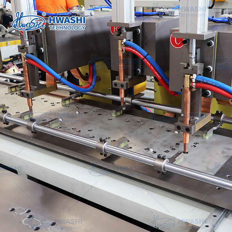 Automatic Spot Welding Machine with MFDC Transformer and Quick-Change Fixture System for 8-Second Cycle Time Gasket Welding