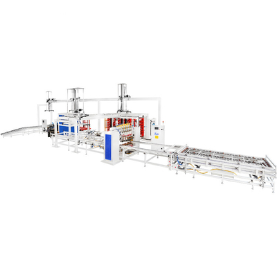 ह्वाशी 1000L 1200L IBC टैंक केज फ्रेम वेल्डिंग मशीन IBC फ्रेम प्रोडक्शन लाइन