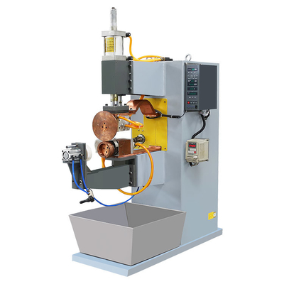80KVA स्टील वायर बास्केट सीम वेल्डिंग मशीन 2 + 2 मिमी मोटाई वेल्डिंग के लिए आसान रखरखाव