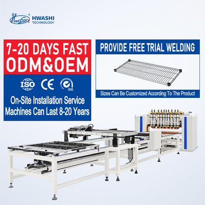 Hwashi Swinq BaseWire Frame वेल्डिंग मशीन लोहे के तार पंक्ति वेल्डिंग मशीन