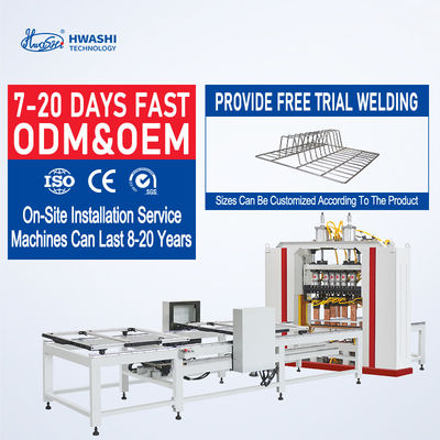 1 साल की वारंटी के साथ स्वचालित वायर मेश वेल्डिंग मशीन, 200mm/S अधिकतम वायरिंग गति और 2D वायर हैंडल बेंडिंग