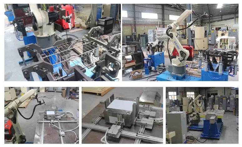 Hwashi औद्योगिक सीएनसी वेल्डिंग मशीन रोबोटिक 6 एक्सिस सर्वो के साथ, वेल्डिंग रोबोट आर्म पोजिशनिंग रैक, स्वचालित टीआईजी वेल्डिंग रोबोट 1