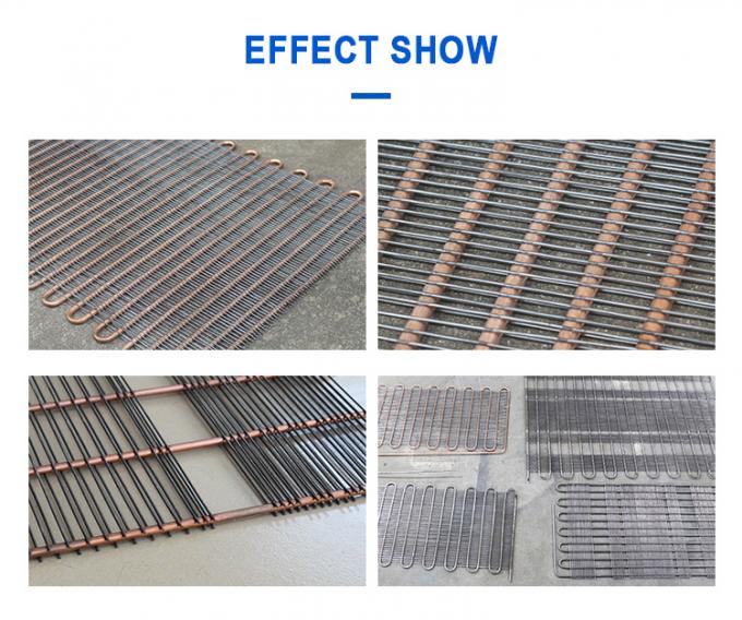 हमारे रेफ्रिजरेटर तार ट्यूब कंडेनसर उत्पादन लाइन मशीन वेल्डिंग और झुकने मशीन के साथ दक्षता को अधिकतम 7